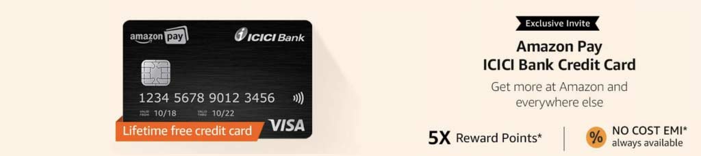 Amazon Pay ICICI Card Banner